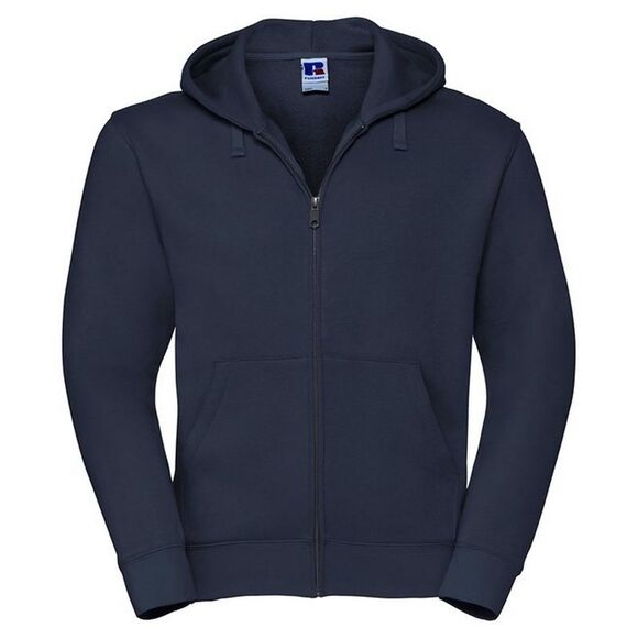 Russell Mens Authentic Full Zip Hoodie / French Navy